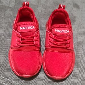 Nautica boys kappil lace up sneaker size 5